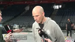 KK PARTIZAN PRED ŽALGIRIS