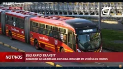 Nicaragua explora nuevos modelos de buses chinos para el tránsito rápido