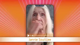 TV Oranje app video message - Jannie Souilljee