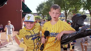 GO BANANAS: Fans hyped for 'Banana Ball' at Busch Stadium for games against Loco Beach Coconuts