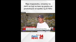 Mga magsasaka, umaaray na dahil sa lugi sa taas ng gastos sa produksiyon at epekto... | 24 Oras