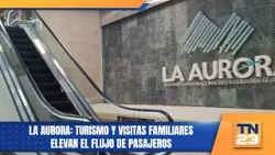 La Aurora: turismo y visitas familiares elevan el flujo de pasajeros