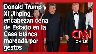 Donald Trump y Xi Jinping encabezan cena de Estado en la Casa Blanca marcada por gestos simbólicos