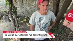 CARPINCHO MORDIÓ A UN HOMBRE EN GOYA. INFORME DE RAFAEL PALACIOS, PERIODISTA CARPINCHO MORDIÓ A UN HOMBRE EN GOYA. INFORME DE RAFAEL PALACIOS, PERIODISTA