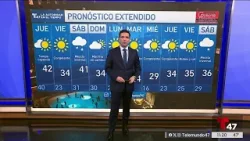 Pronóstico del tiempo para el 14 de enero