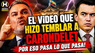 EL VIDEO QUE HACE TEMBLAR A CARONDELET! Serrano desenmascara a Noboa.
