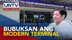 Inagurasyon ng bagong Batangas Port passenger terminal, pangungunahan ni PBBM