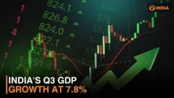 India's Q3 GDP growth at 7.8% & more news | DD India Live | 6 PM IST