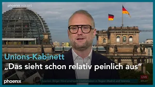 phoenix nachgefragt mit Tobias Peter zum Kabinettsumbau bei der Union | 27.07.26