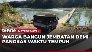 Locals Build Floating Bridge to Improve Access | Metropolitan