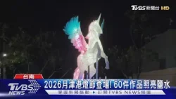 台南2026月津港燈節登場!三大展區 60件作品點亮鹽水｜TVBS新聞 @TVBSNEWS01