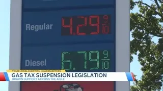 Suspension of gas tax draws bipartisan support