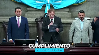 ✋🏻 El Pleno juramentó a la Comisión de Postulación del Contralor General de Cuentas