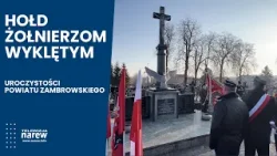 Hołd Żołnierzom Wyklętym – Uroczystości Powiatu Zambrowskiego