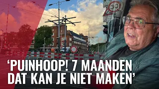 Brug Overtoomsesluis 7 maanden gesloten