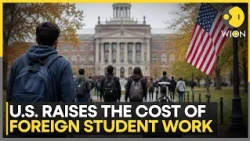 US Raises Cost Of Foreign Student Work | WION
