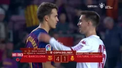 Hat-Trick: Resumen de los partidos Barcelona vs Cultural Leonesa y Atlético de Madrid vs Sant Andreu