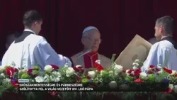 Erőszakmentességre és a párbeszédre szólította fel a világ vezetőit XIV. Leó pápa