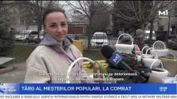 Meșterii populari din țară și-au expus lucrările la un târg organizat în orașul Comrat Meșterii populari din țară și-au expus lucrările la un târg organizat în orașul Comrat