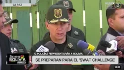 12 policías bolivianos se preparan para representar al país en el SWAT Challenge de Dubái