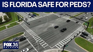 Orlando pedestrian deaths drop as national deaths rise