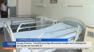 Grupo Franco-Tarrafal donates 20 modern hospital beds to the Tarrafal Health Center ST