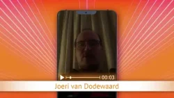 TV Oranje app videoboodschap - Joeri van Dodewaard