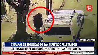 CINCO TV - EL CENTRO DE OPERACIONES DE SAN FERNANDO DETECTÓ UN INTENTO DE ROBO Y ACTIVÓ UN OPERATIVO