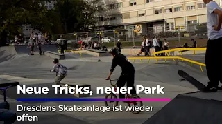 Dresden’s skatepark is back