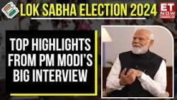 PM Modi Big Interview Top Highlights | BJP's Mission South, Electoral Bonds, ED Action | LS Polls
