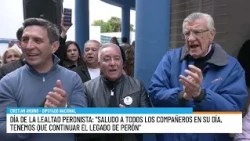 Andino on Peronist Loyalty Day: "We must continue Perón's legacy"