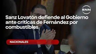 Sanz Lovatón defends the Government against Fernández's criticism regarding fuel