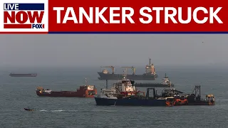 Tanker hit by "unknown projectile" in Strait of Hormuz