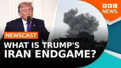 What are President Trump's war aims in Iran? | BBC Newscast
