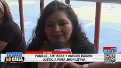 Familia y amigos exigen justicia para el promotor de eventos folclóricos Jhon Leyva