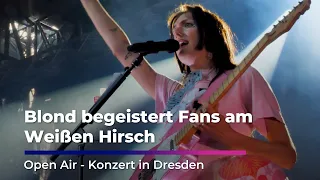 How colorful the Blond open-air concert in Dresden was