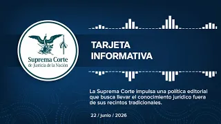 Tarjeta Informativa 22 de junio de 2026