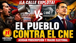 ESTALLÓ LA INDIGNACIÓN! Indígenas, trabajadores y barrios se unen contra el CNE 👊🔥