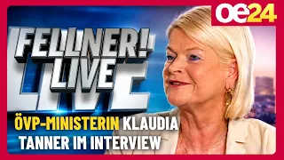 ÖVP Minister Klaudia Tanner in an Interview | FELLNER! LIVE