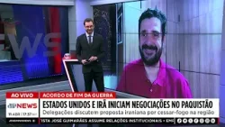 EUA e Irã iniciam negociações diretas no Paquistão sob cessar-fogo frágil | JP Internacional