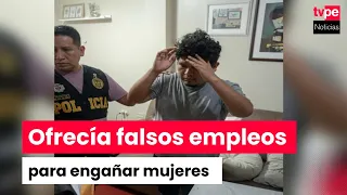 Alleged extortionist captured for offering fake jobs to lure victims