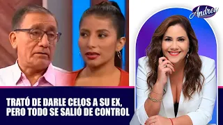 Trató de darle celos a su ex, pero todo se salió de control