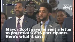 Mayor Scott says he sent a letter to potential GVRS participants. Here's what it says