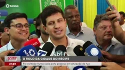 Bolo dos 489 anos do Recife é cortado em casa para pessoas em situação de rua | #NovaGeral