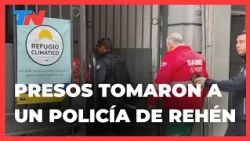 Máxima tensión en una comisaría porteña: los presos tienen a un policía de rehén