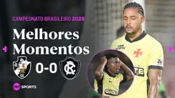 VASCO PROTAGONIZA UM DOS LANCES MAIS FEIOS DO ANO! VASCO DA GAMA 0X0 REMO | MELHORES MOMENTOS