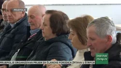 Prijem za porodice žrtava otmice u Štrpcima