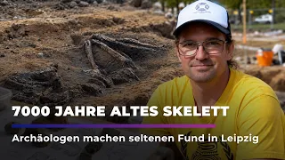 7,000-Year-Old Grave Discovered in Leipzig | Sachsen Fernsehen