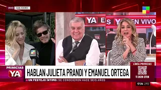😍 LA ALEGRÍA DE JULIETA PRANDI Y EMANUEL ORTEGA TRAS EL CASAMIENTO