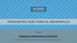 Horizontes 2030 para el desarrollo.  La UNAM responde 905
